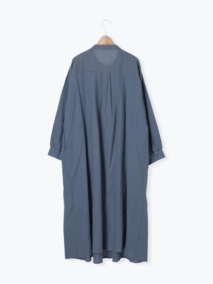 【Cross×Linen】タックワンピース《S/Mサイズ》（ブラック/ボルドー/ベージュ/ブルー/キナリ）｜Samansa Mos2（サマンサ モスモス）通販