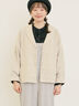【Cross×Linen】ショールカラージャケット（チャコールグレー/ブラック/ベージュ/キナリ）｜Samansa Mos2（サマンサ モスモス）通販