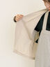 【Cross×Linen】ショールカラージャケット（チャコールグレー/ブラック/ベージュ/キナリ）｜Samansa Mos2（サマンサ モスモス）通販