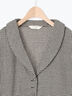 【Cross×Linen】ショールカラージャケット（チャコールグレー/ブラック/ベージュ/キナリ）｜Samansa Mos2（サマンサ モスモス）通販