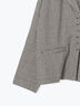 【Cross×Linen】ショールカラージャケット（チャコールグレー/ブラック/ベージュ/キナリ）｜Samansa Mos2（サマンサ モスモス）通販