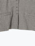 【Cross×Linen】ショールカラージャケット（チャコールグレー/ブラック/ベージュ/キナリ）｜Samansa Mos2（サマンサ モスモス）通販