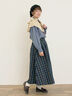 【Cross×Linen】ピンタックブラウス（オフホワイト/ブラック/ボルドー/ベージュ/ブルー/キナリ）｜Samansa Mos2（サマンサ モスモス）通販
