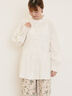 【Cross×Linen】ピンタックブラウス（オフホワイト/ブラック/ボルドー/ベージュ/ブルー/キナリ）｜Samansa Mos2（サマンサ モスモス）通販