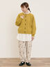 【Cross×Linen】ピンタックブラウス（オフホワイト/ブラック/ボルドー/ベージュ/ブルー/キナリ）｜Samansa Mos2（サマンサ モスモス）通販