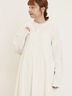 【Cross×Linen】ピンタックブラウス（オフホワイト/ブラック/ボルドー/ベージュ/ブルー/キナリ）｜Samansa Mos2（サマンサ モスモス）通販