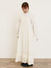 【Cross×Linen】ピンタックブラウス（オフホワイト/ブラック/ボルドー/ベージュ/ブルー/キナリ）｜Samansa Mos2（サマンサ モスモス）通販
