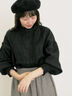 【Cross×Linen】ピンタックブラウス（オフホワイト/ブラック/ボルドー/ベージュ/ブルー/キナリ）｜Samansa Mos2（サマンサ モスモス）通販