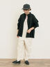 【Cross×Linen】ピンタックブラウス（オフホワイト/ブラック/ボルドー/ベージュ/ブルー/キナリ）｜Samansa Mos2（サマンサ モスモス）通販