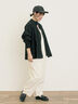 【Cross×Linen】ピンタックブラウス（オフホワイト/ブラック/ボルドー/ベージュ/ブルー/キナリ）｜Samansa Mos2（サマンサ モスモス）通販