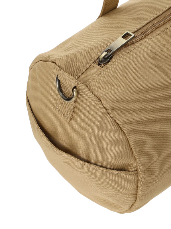 セール】 カレッジ刺繍ボストンバッグ（ブラック/ベージュ/バッグ