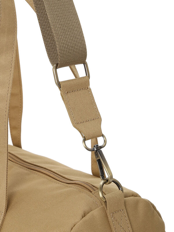 セール】 カレッジ刺繍ボストンバッグ（ブラック/ベージュ/バッグ