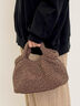 【2WAY】ロゴ刺繍ボアショルダーバッグ（ベージュ/ダークブラウン）｜Samansa Mos2（サマンサ モスモス）通販