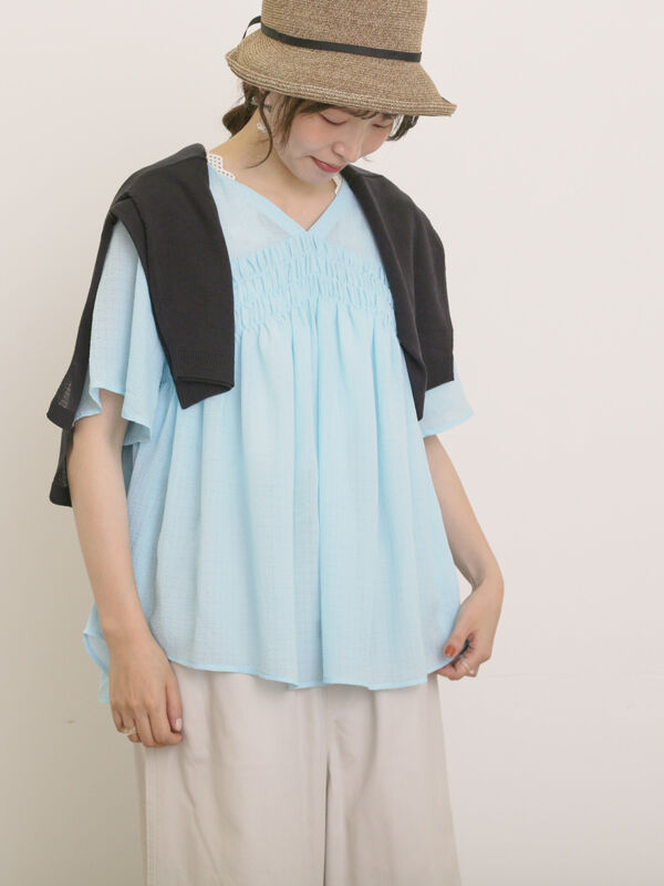 エムアンドキョウコ☆24年SS☆フルーツシャーリングチュニックOP☆美品です ロイヤルサーモ(R) ジャカードチュニック | 京都通販ミセスの