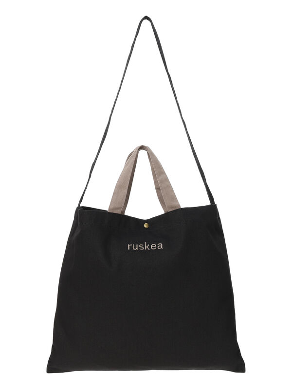 セール】 【2WAY】ロゴ刺繍トートバッグ（ブラック/ベージュ/ネイビー