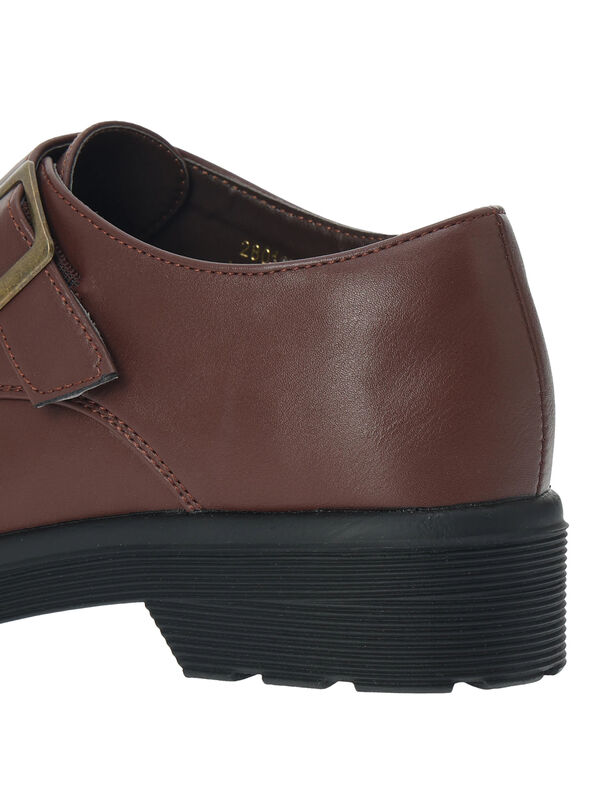 セール】 ダブルモンクストラップシューズ（ブラック/ブラウン