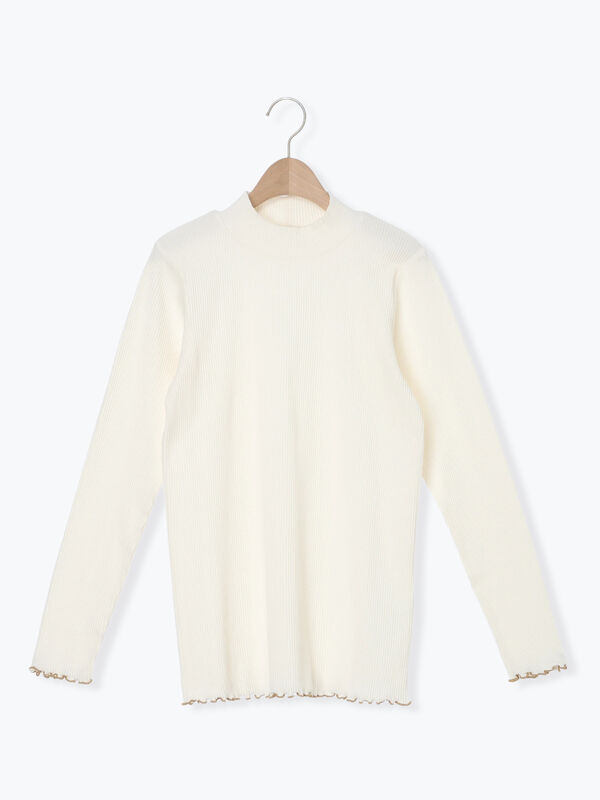 リブハイネックインナー（オフホワイト）｜Samansa Mos2（サマンサ モスモス）通販