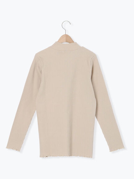 リブハイネックインナー（オフホワイト/ブラック/ベージュ/イエロー）｜Samansa Mos2（サマンサ モスモス）通販