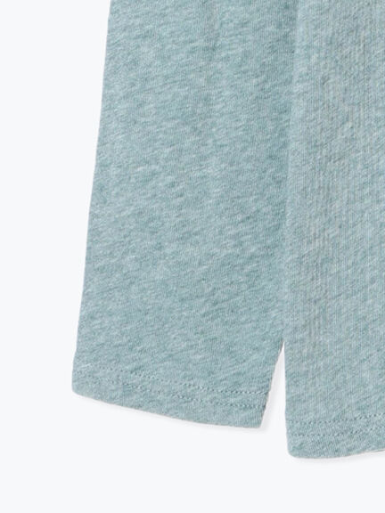 【吸湿発熱】ベア天無地タートルネックインナー（ブラック/ベージュ/ミント/キナリ）｜Samansa Mos2（サマンサ モスモス）通販