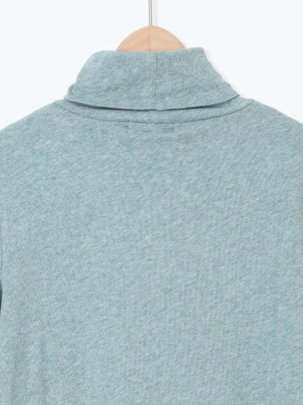 【吸湿発熱】ベア天無地タートルネックインナー（ブラック/ベージュ/ミント/キナリ）｜Samansa Mos2（サマンサ モスモス）通販