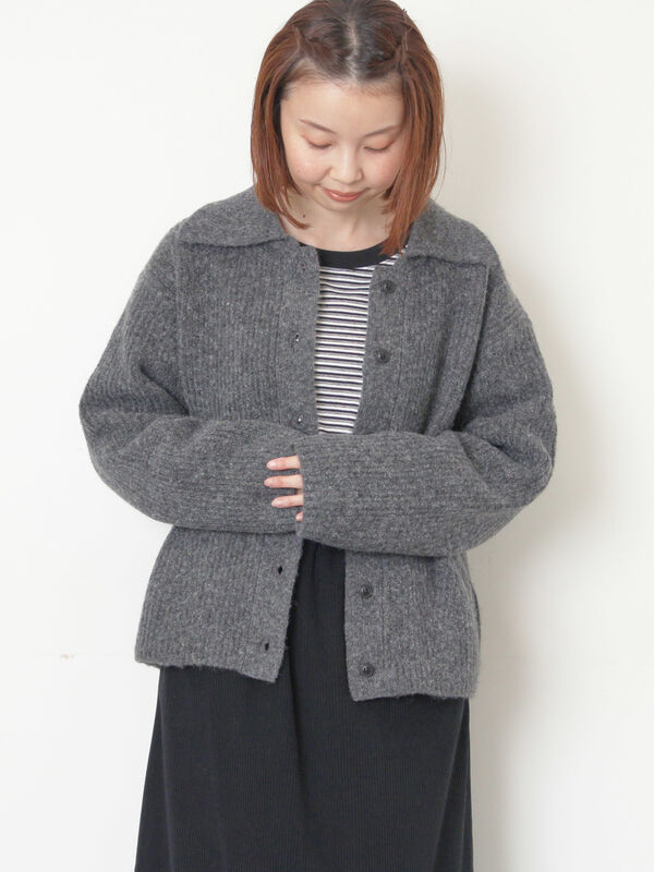【完売品】TTT_MSW クルーネック カーディガン グレー 完売品】TTT_MSW クルーネック カーディガン グレー 完売品】TTT_MSW