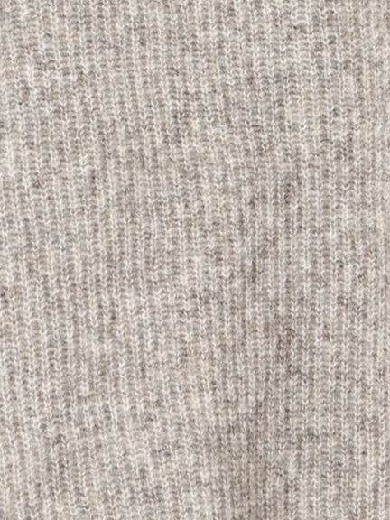 襟付ニットカーディガン（オフホワイト/チャコールグレー/ベージュ/サックスブルー）｜Samansa Mos2（サマンサ モスモス）通販