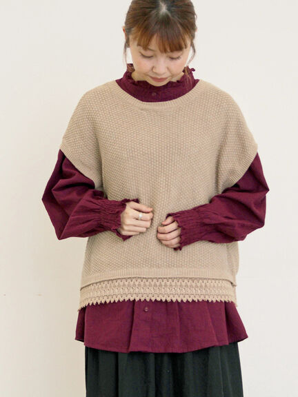 サマンサモスモスsm2 新品➕美品　まとめて12点　ブラウス　パンツ 楽天市場】【SALE／50%OFF】レースアップ前後着ブラウス Samansa