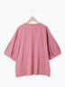 クロス刺繍ロゴプリントTシャツ（オフホワイト/チャコールグレー/ピンク/グリーン）｜Samansa Mos2（サマンサ モスモス）通販