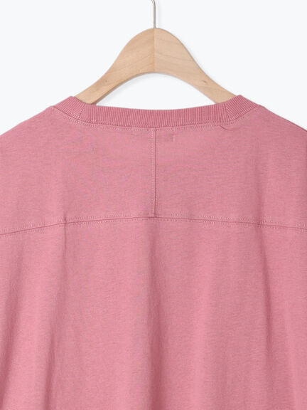 クロス刺繍ロゴプリントTシャツ（オフホワイト/チャコールグレー/ピンク/グリーン）｜Samansa Mos2（サマンサ モスモス）通販