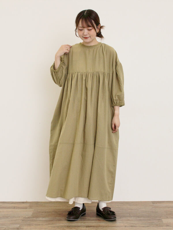 セール】 【S/Mサイズ】レース前後着ワンピース（ブラック/ベージュ