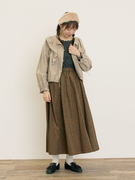 [CYCLO]配色メロークルーネックカットソー（オフホワイト/グレー/チャコールグレー/ベージュ）｜Samansa Mos2（サマンサ モスモス）通販