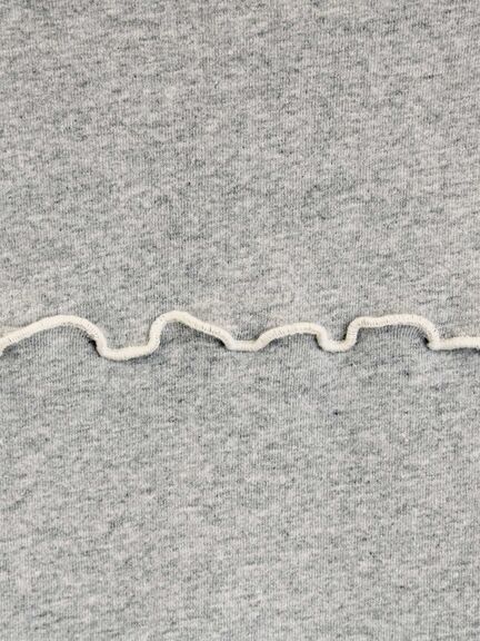 [CYCLO]配色メロークルーネックカットソー（オフホワイト/グレー/チャコールグレー/ベージュ）｜Samansa Mos2（サマンサ モスモス）通販