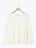 [CYCLO]配色メロークルーネックカットソー（オフホワイト/グレー/チャコールグレー/ベージュ）｜Samansa Mos2（サマンサ モスモス）通販