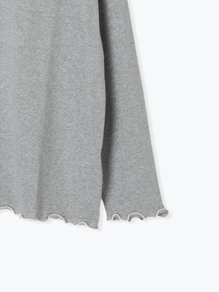 [CYCLO]配色メロークルーネックカットソー（オフホワイト/グレー/チャコールグレー/ベージュ）｜Samansa Mos2（サマンサ モスモス）通販