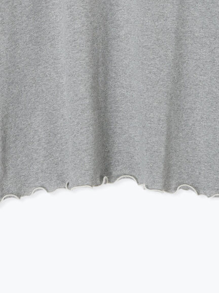 [CYCLO]配色メロークルーネックカットソー（オフホワイト/グレー/チャコールグレー/ベージュ）｜Samansa Mos2（サマンサ モスモス）通販