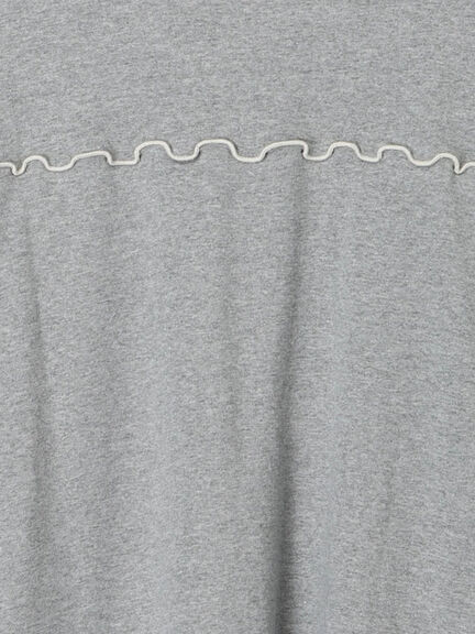 [CYCLO]配色メロークルーネックカットソー（オフホワイト/グレー/チャコールグレー/ベージュ）｜Samansa Mos2（サマンサ モスモス）通販