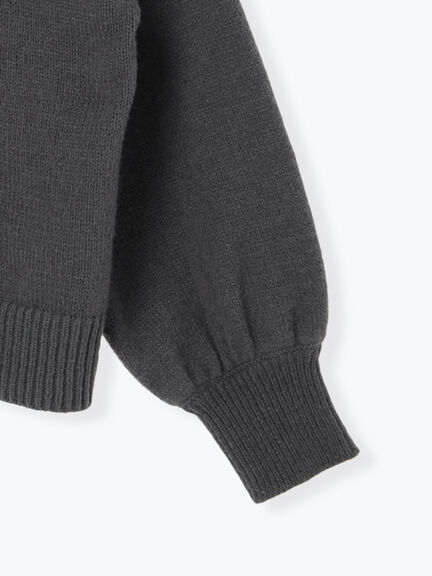 レース貼り前後2WAYニット（チャコールグレー/ベージュ/ブルー）｜Samansa Mos2（サマンサ モスモス）通販