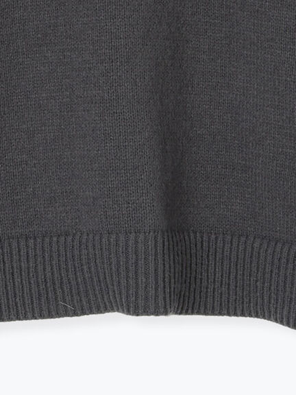 レース貼り前後2WAYニット（チャコールグレー/ベージュ/ブルー）｜Samansa Mos2（サマンサ モスモス）通販