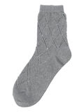 ダイヤ柄透かし編みソックス(グレー)|Samansa Mos2(サマンサ モスモス)通販
