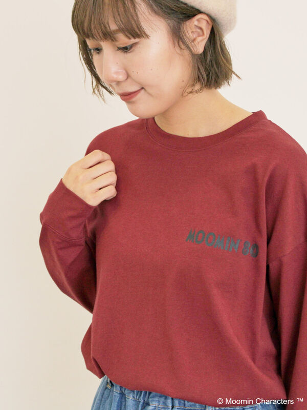 【MOOMIN×Samansa Mos2】ALL STARロングTシャツ（パープル）｜Samansa Mos2（サマンサ モスモス）通販