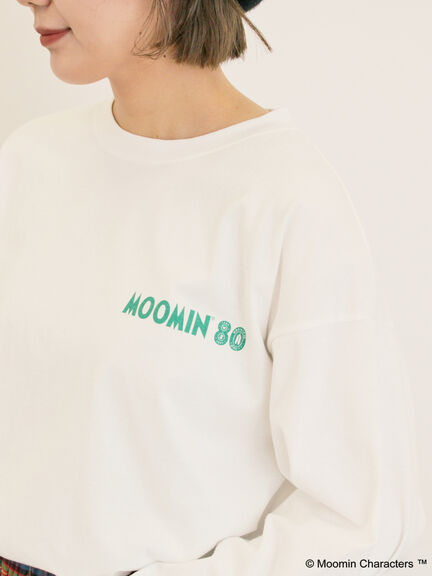【MOOMIN×Samansa Mos2】ALL STARロングTシャツ（オフホワイト/パープル/キナリ）｜Samansa Mos2（サマンサ モスモス）通販