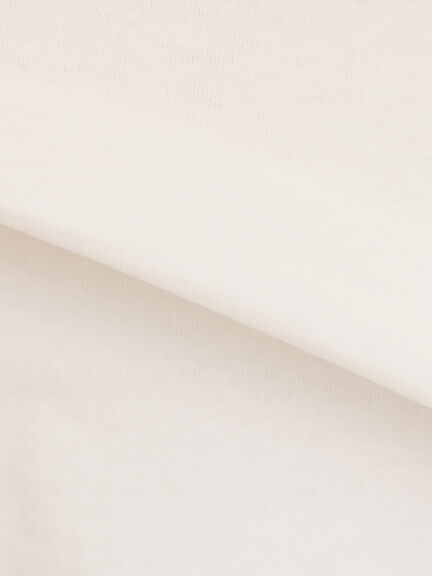 【MOOMIN×Samansa Mos2】ALL STARロングTシャツ（オフホワイト/パープル/キナリ）｜Samansa Mos2（サマンサ モスモス）通販