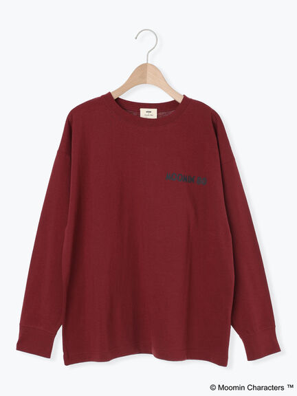 【MOOMIN×Samansa Mos2】ALL STARロングTシャツ（オフホワイト/パープル/キナリ）｜Samansa Mos2（サマンサ モスモス）通販