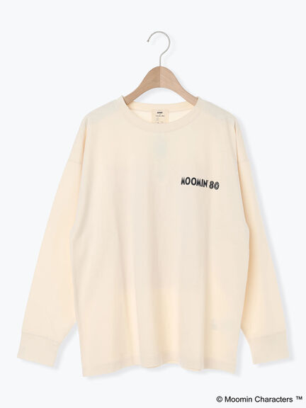 【MOOMIN×Samansa Mos2】ALL STARロングTシャツ（オフホワイト/パープル/キナリ）｜Samansa Mos2（サマンサ モスモス）通販