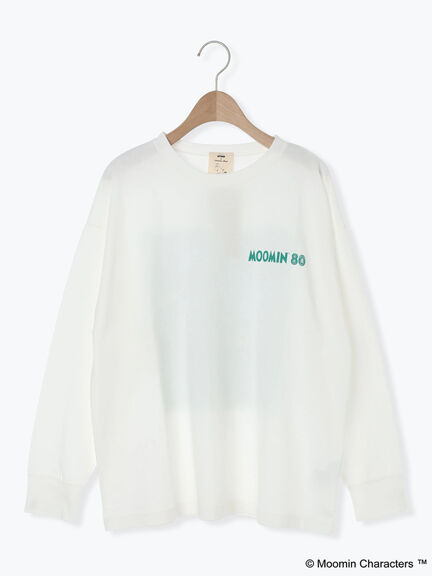 【MOOMIN×Samansa Mos2】ALL STARロングTシャツ（オフホワイト/パープル/キナリ）｜Samansa Mos2（サマンサ モスモス）通販
