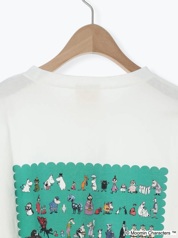 セール】 【MOOMIN×Samansa Mos2】ALL STARロングTシャツ（オフ