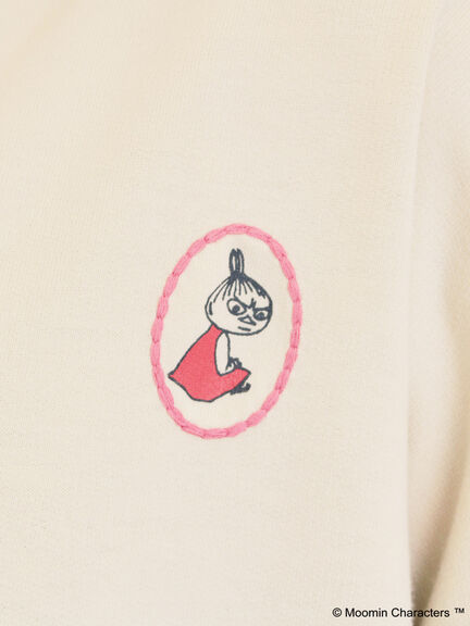 【MOOMIN×Samansa Mos2】ミニ裏毛カーディガン（チャコールグレー/レッド/キナリ）｜Samansa Mos2（サマンサ モスモス）通販