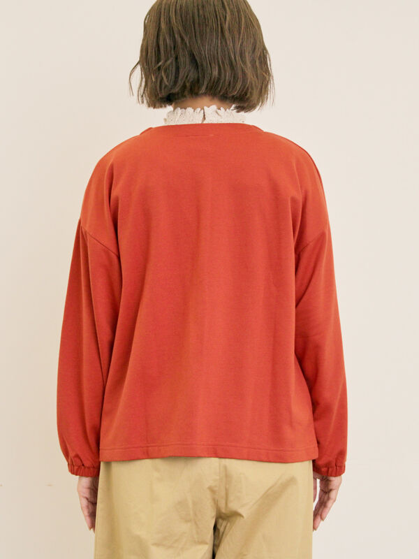 セール】 【MOOMIN×Samansa Mos2】ミニ裏毛カーディガン