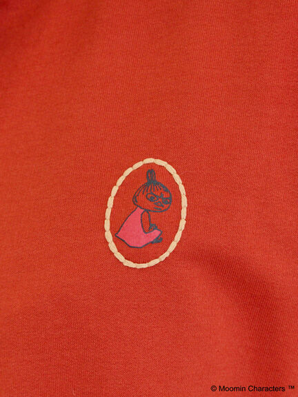 【MOOMIN×Samansa Mos2】ミニ裏毛カーディガン（チャコールグレー/レッド/キナリ）｜Samansa Mos2（サマンサ モスモス）通販