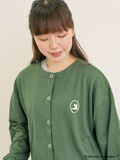 【MOOMIN×Samansa Mos2】ミニ裏毛カーディガン（グリーン）｜Samansa Mos2（サマンサ モスモス）通販